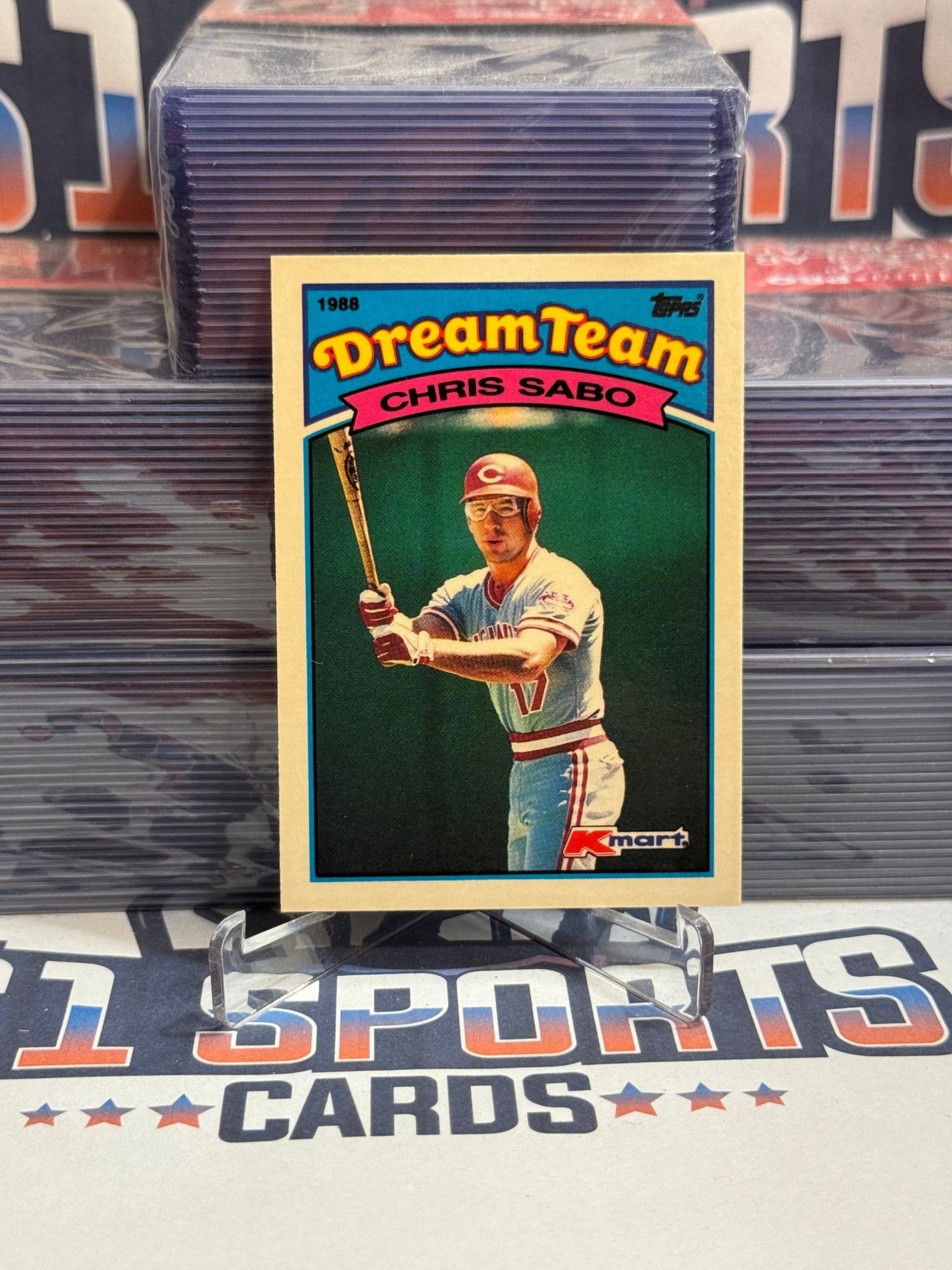 1988 Topps (Kmart Dream Team) Chris Sabo #3