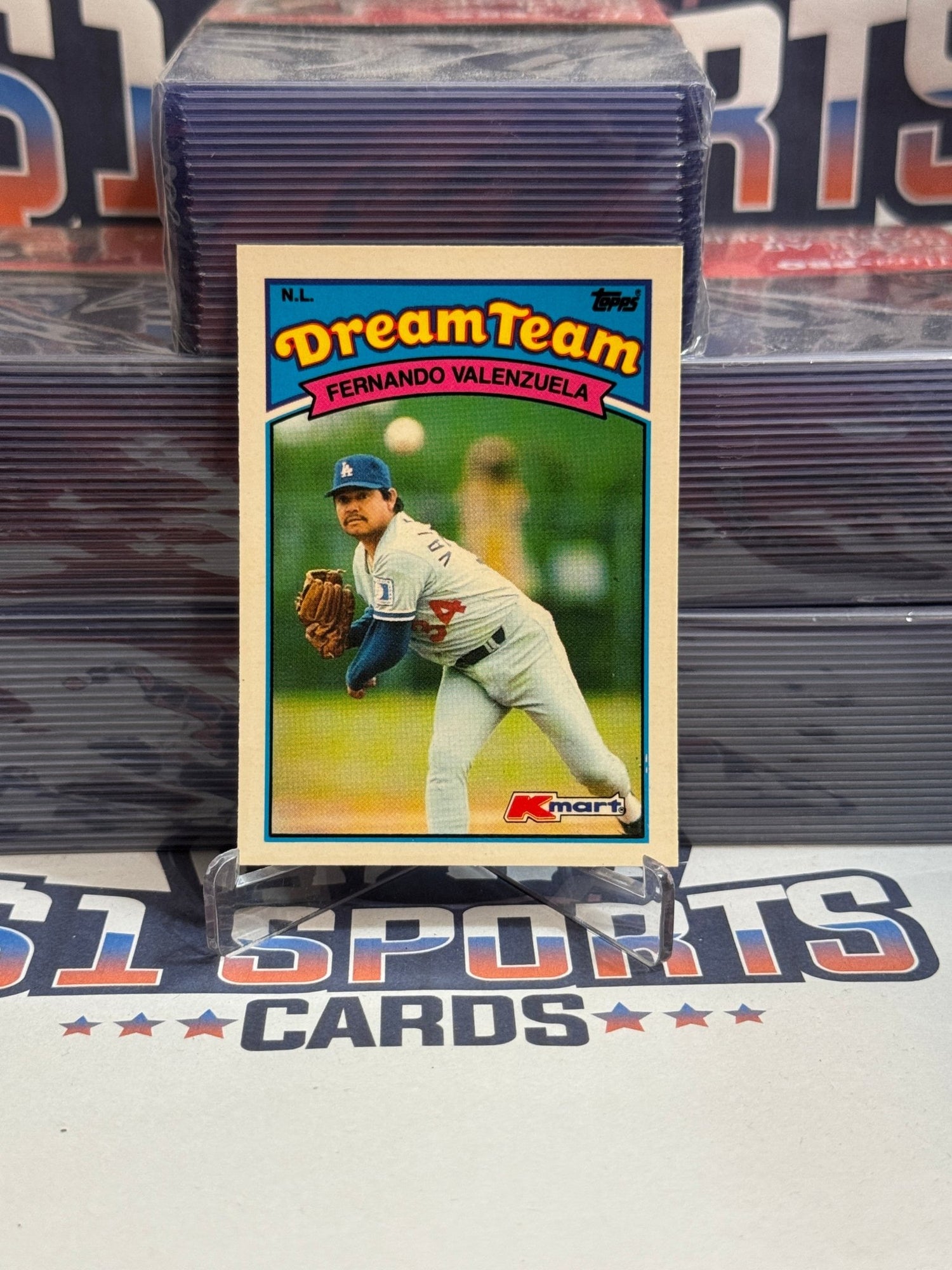 1988 Topps (Kmart Dream Team) Fernando Valenzuela #32