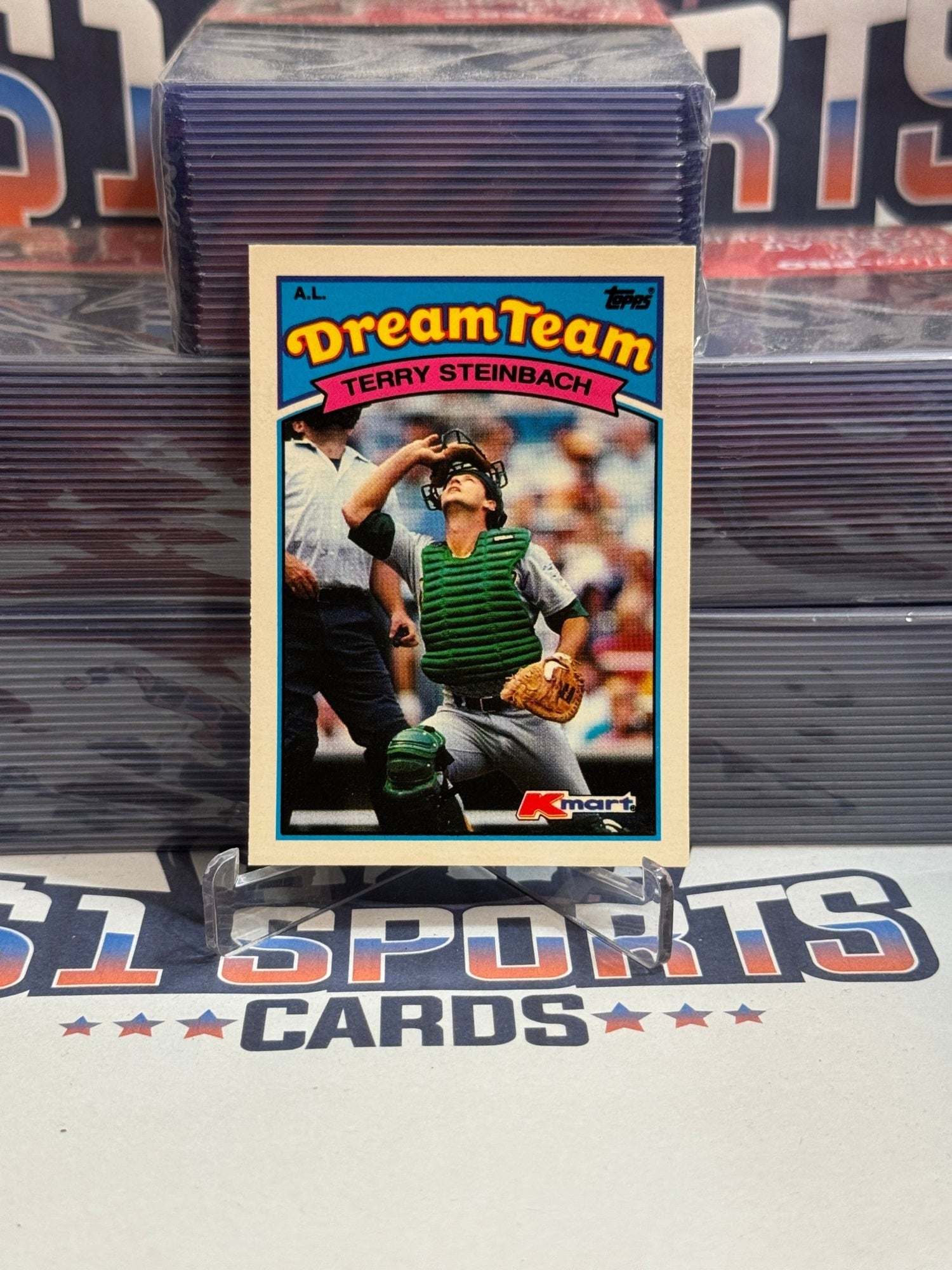 1988 Topps (Kmart Dream Team) Terry Steinbach #19