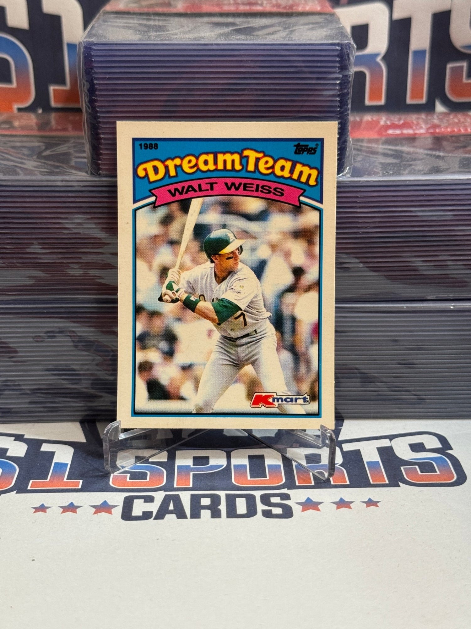 1988 Topps (Kmart Dream Team) Walt Weiss Rookie #4