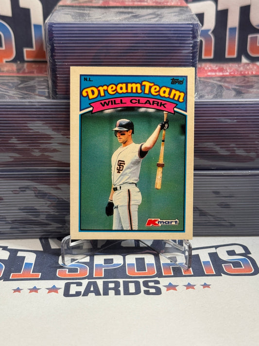 1988 Topps (Kmart Dream Team) Will Clark #23