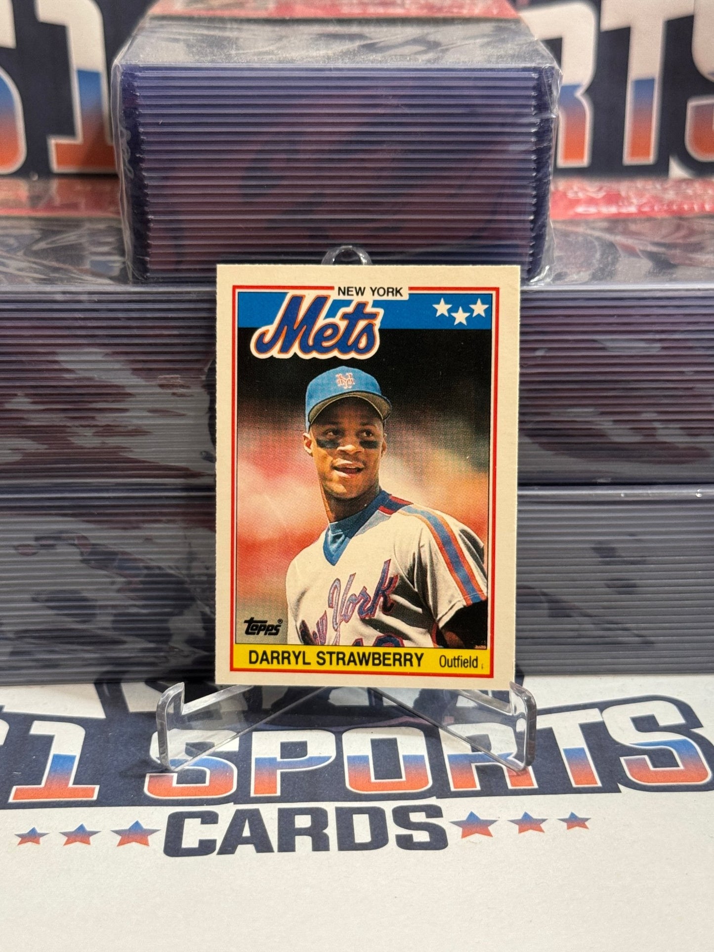 1988 Topps (Mini) Darryl Strawberry #76