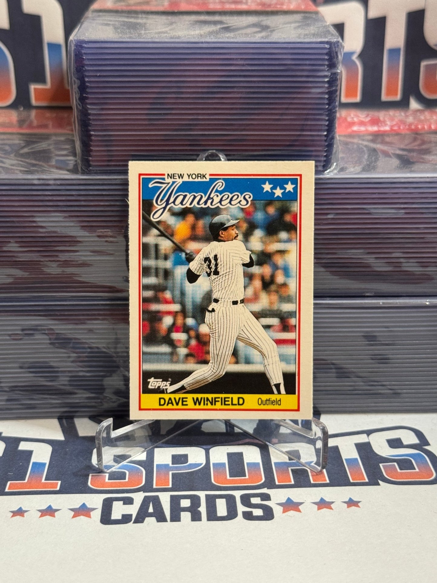 1988 Topps (Mini) Dave Winfield #85