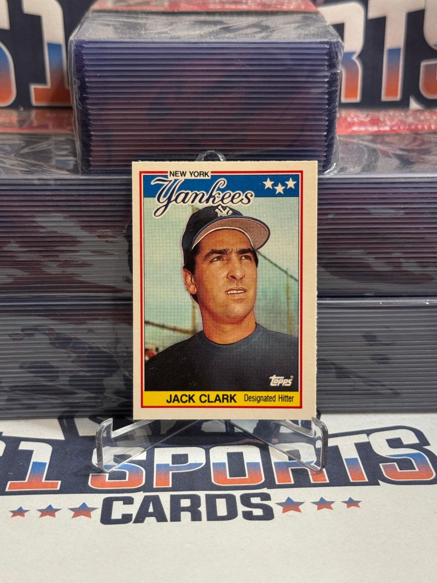 1988 Topps (Mini) Jack Clark #13