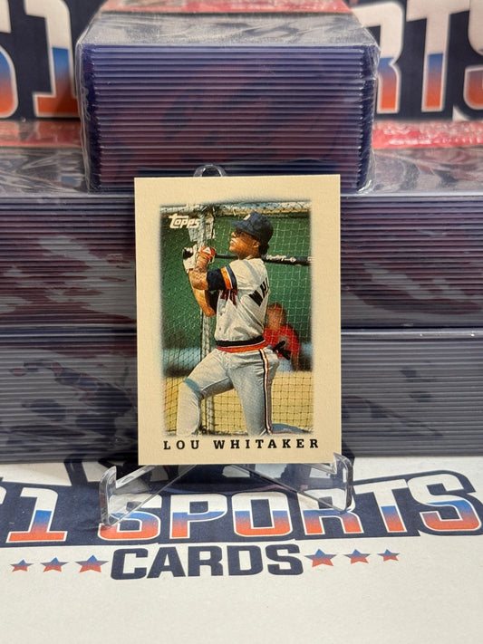 1988 Topps (Mini) Lou Whitaker #13