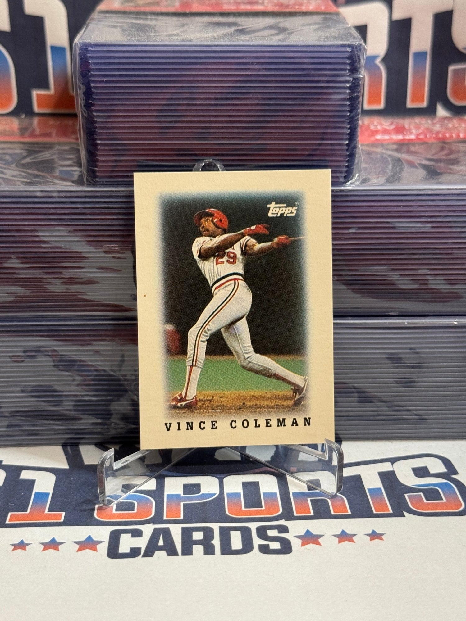 1988 Topps (Mini) Vince Coleman #70