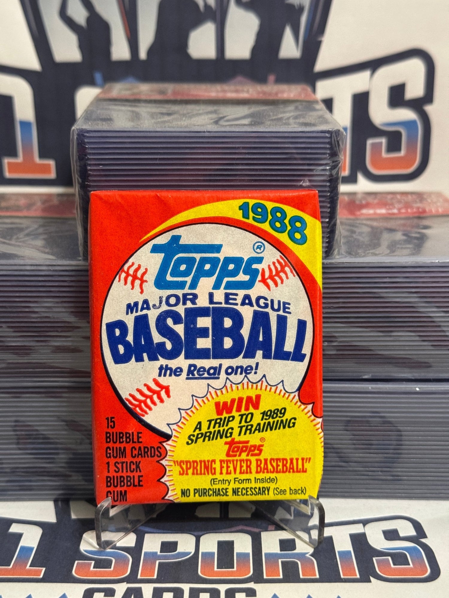 1988 Topps MLB Baseball Retail Pack