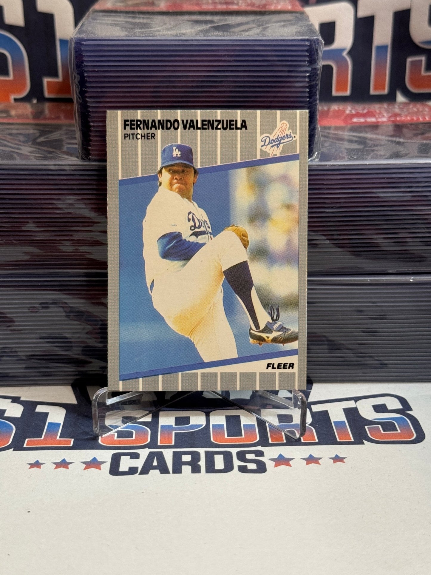 1989 Fleer Fernando Valenzuela #76