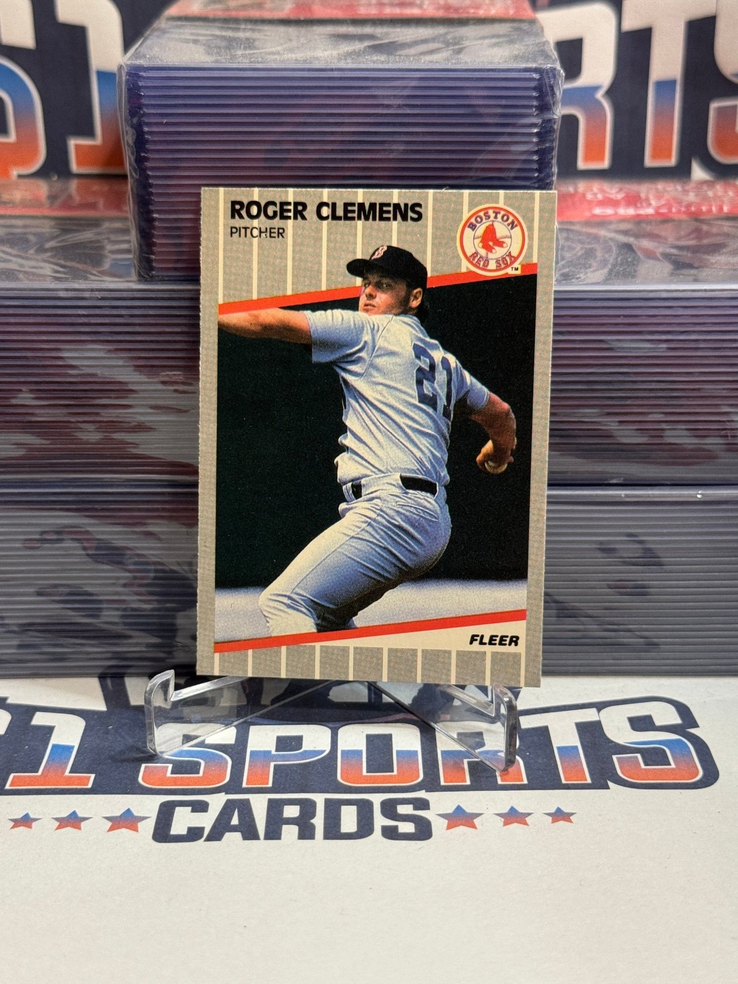 1989 Fleer Roger Clemens #85