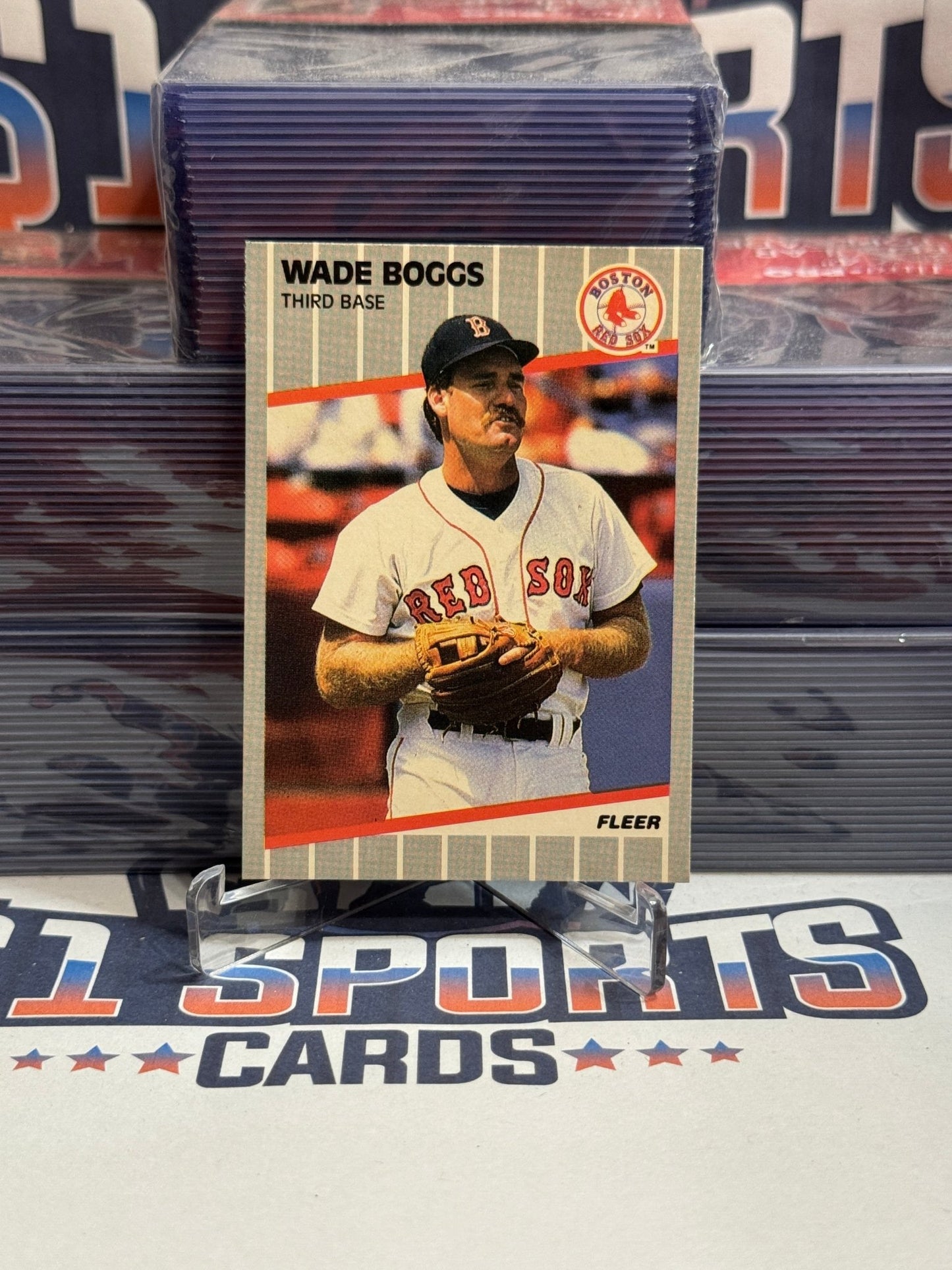 1989 Fleer Wade Boggs #81
