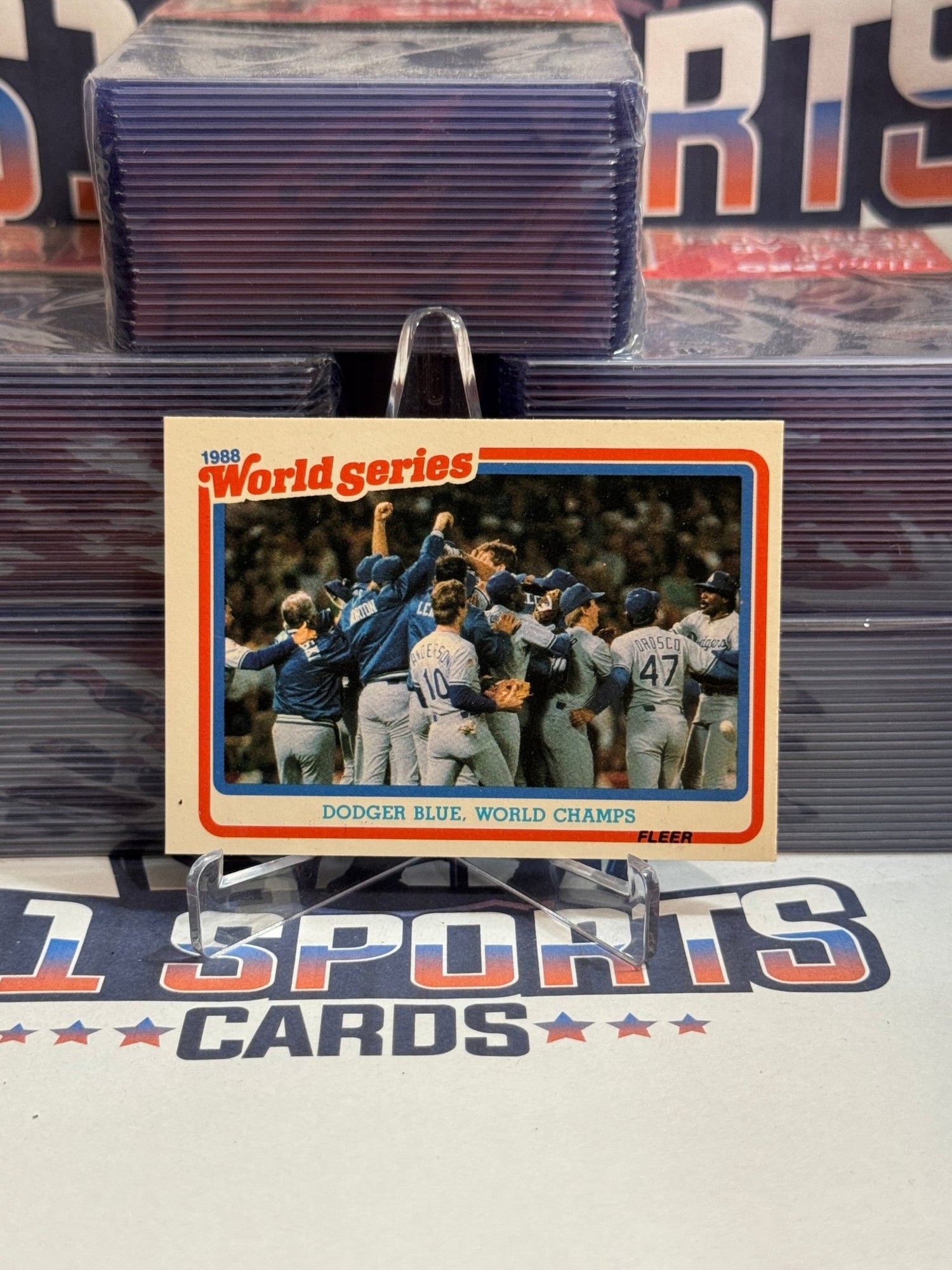 1989 Fleer (World Series) Los Angeles Dodgers #12