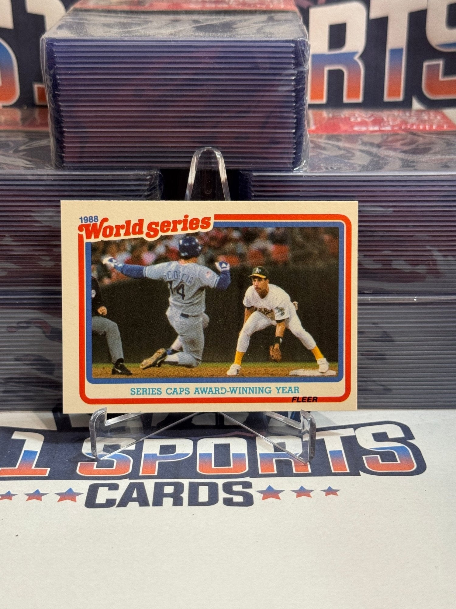 1989 Fleer (World Series) Walt Weiss 10