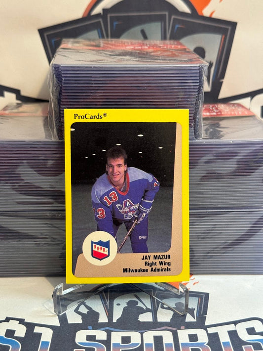 1989 ProCards (IHL) Jay Mazur #176