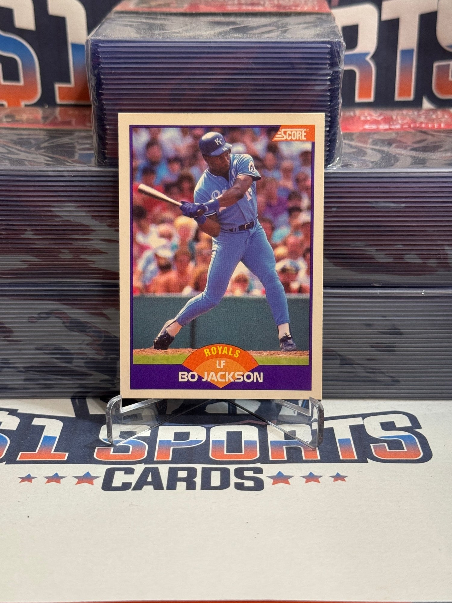 1989 Score Bo Jackson #330