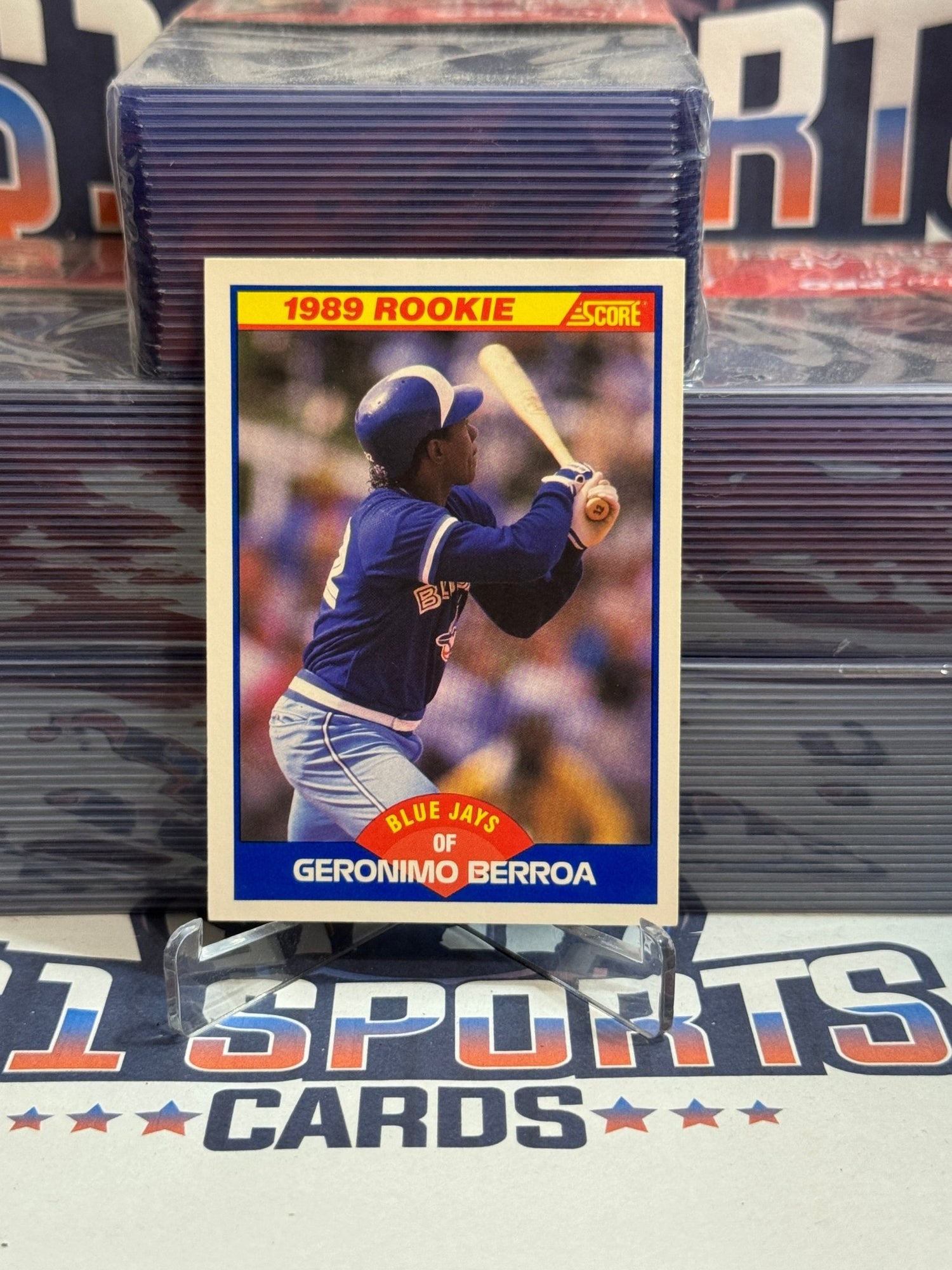 1989 Score Geronimo Berroa Rookie #632