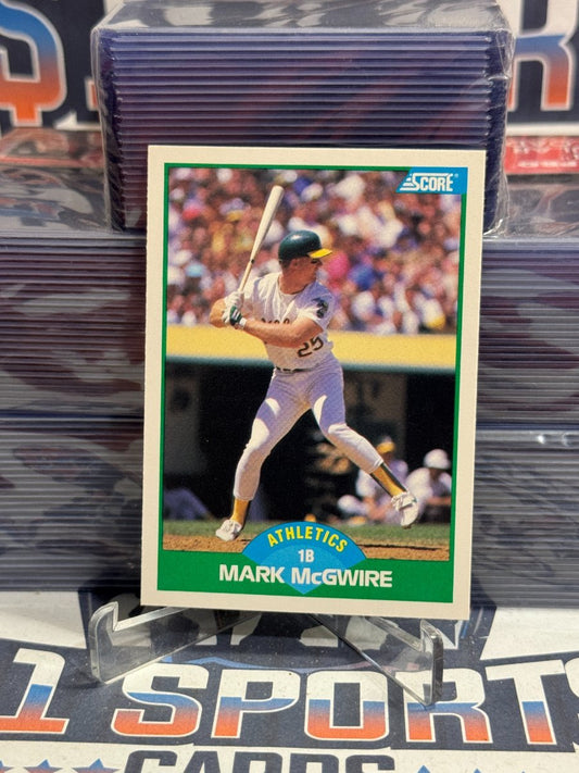 1989 Score Mark McGwire #3