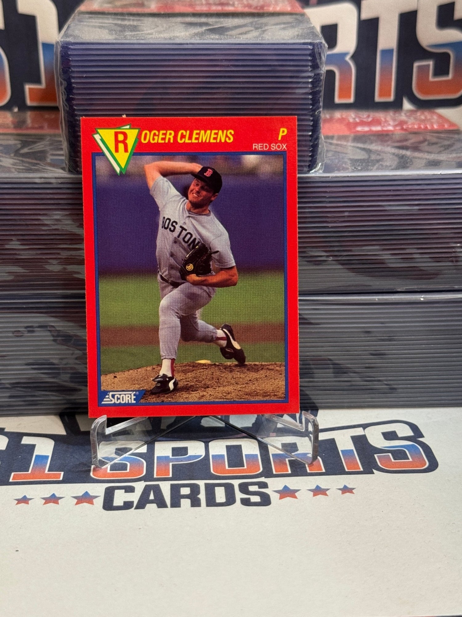 1989 Score (Superstar) Roger Clemens #90