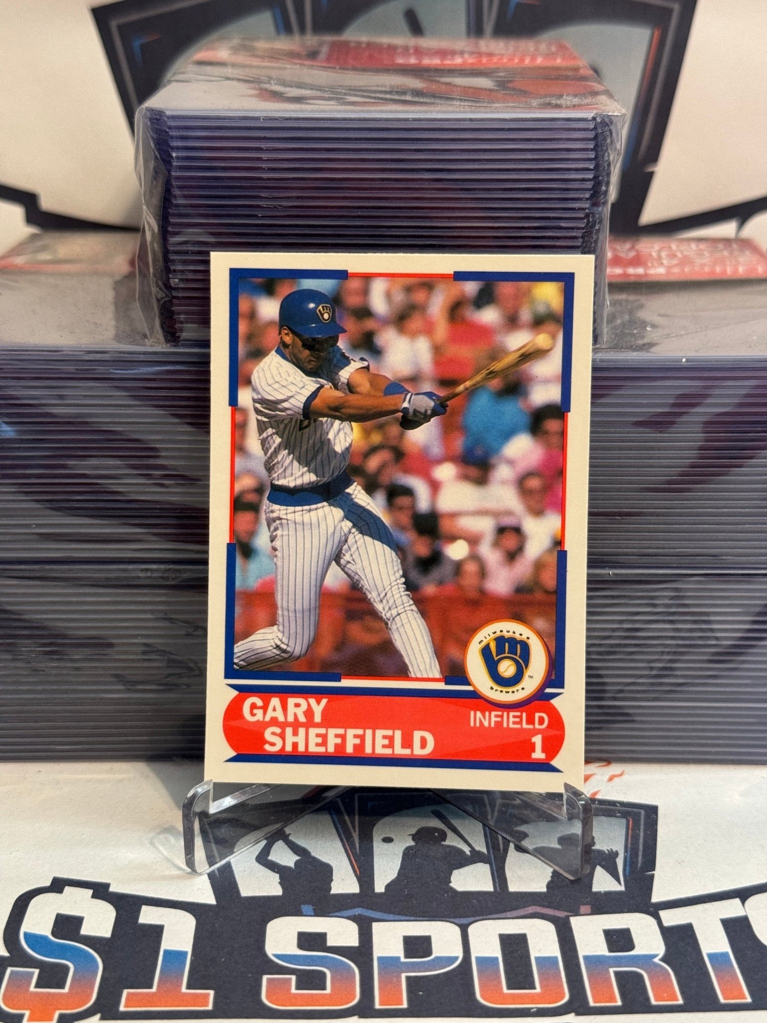 1989 Score (Young Superstars) Gary Sheffield #25