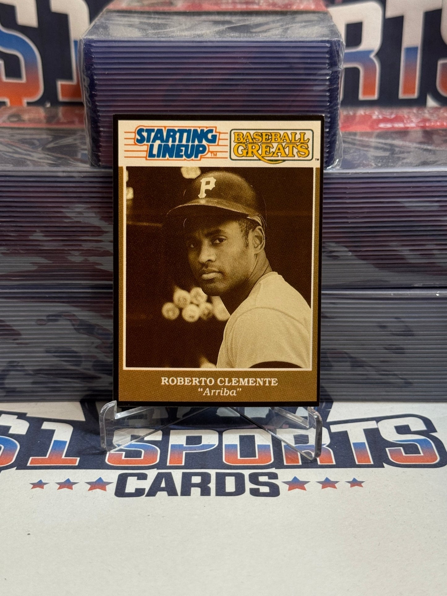 1989 Starting Lineups (Baseball Greats) Roberto Clemente #NNO