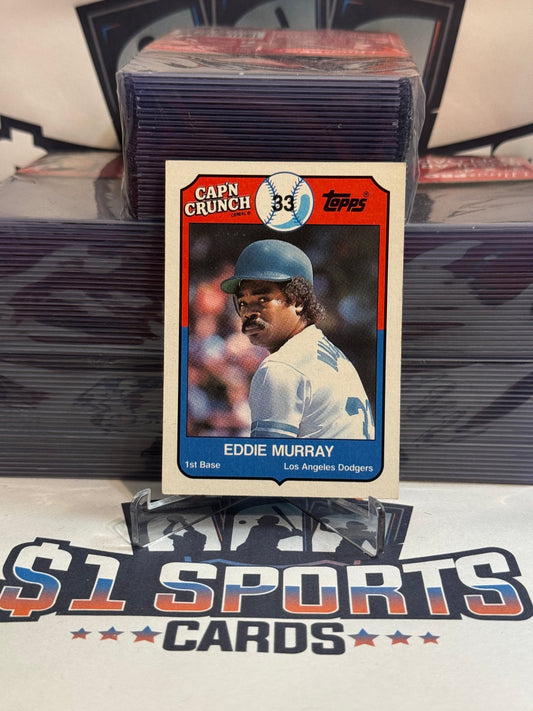 1989 Topps Cap'n Crunch Eddie Murray #15