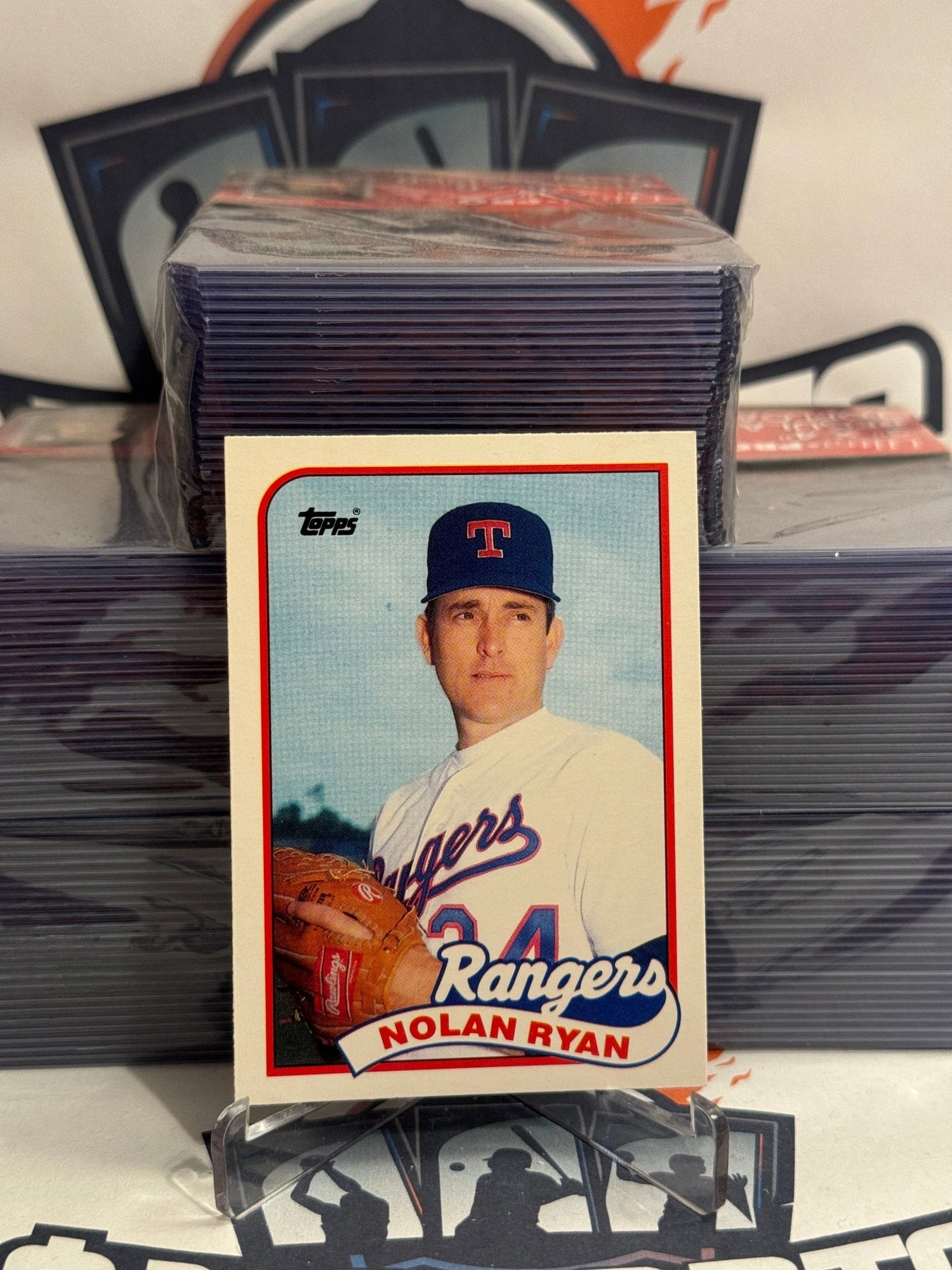 1989 Topps Traded (Rangers Debut) Nolan Ryan #106T