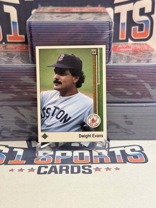 1989 Upper Deck Dwight Evans #366