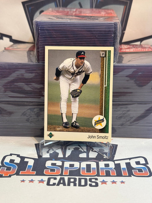 1989 Upper Deck John Smoltz Rookie #17