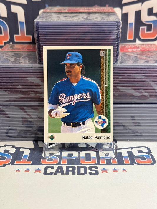 1989 Upper Deck (Rangers Debut) Rafael Palmeiro #772