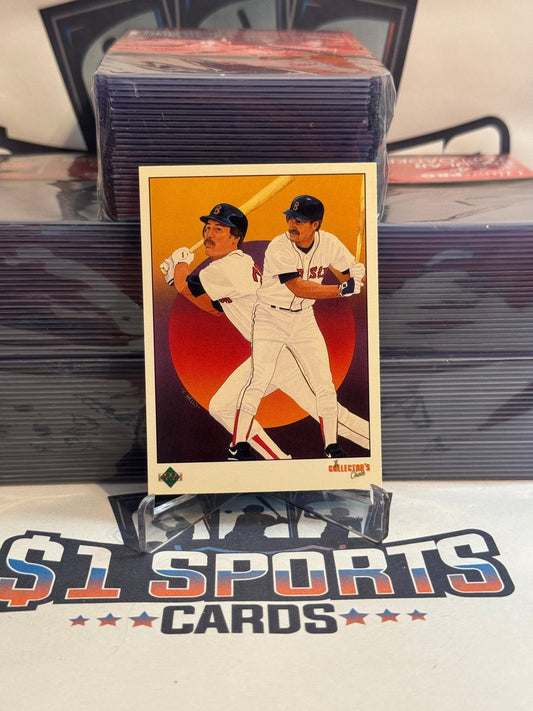 1989 Upper Deck (Red Sox Team Checklist) Wade Boggs #687