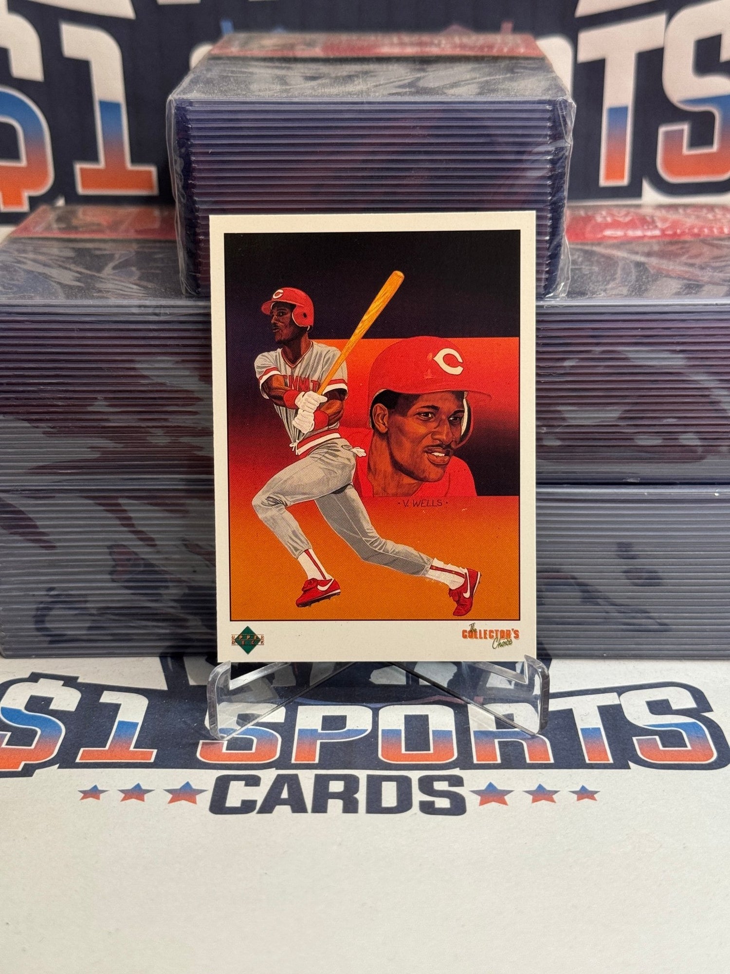 1989 Upper Deck (Reds Checklist) Eric Davis #688