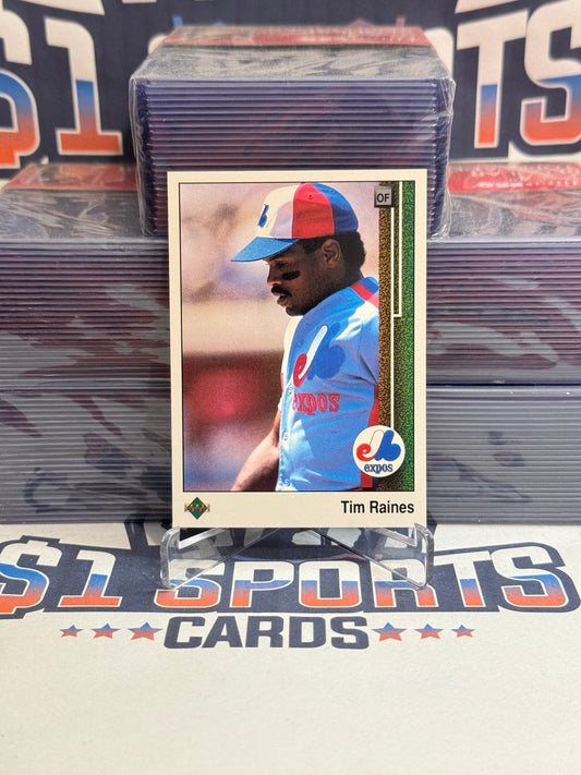 1989 Upper Deck Tim Raines #402