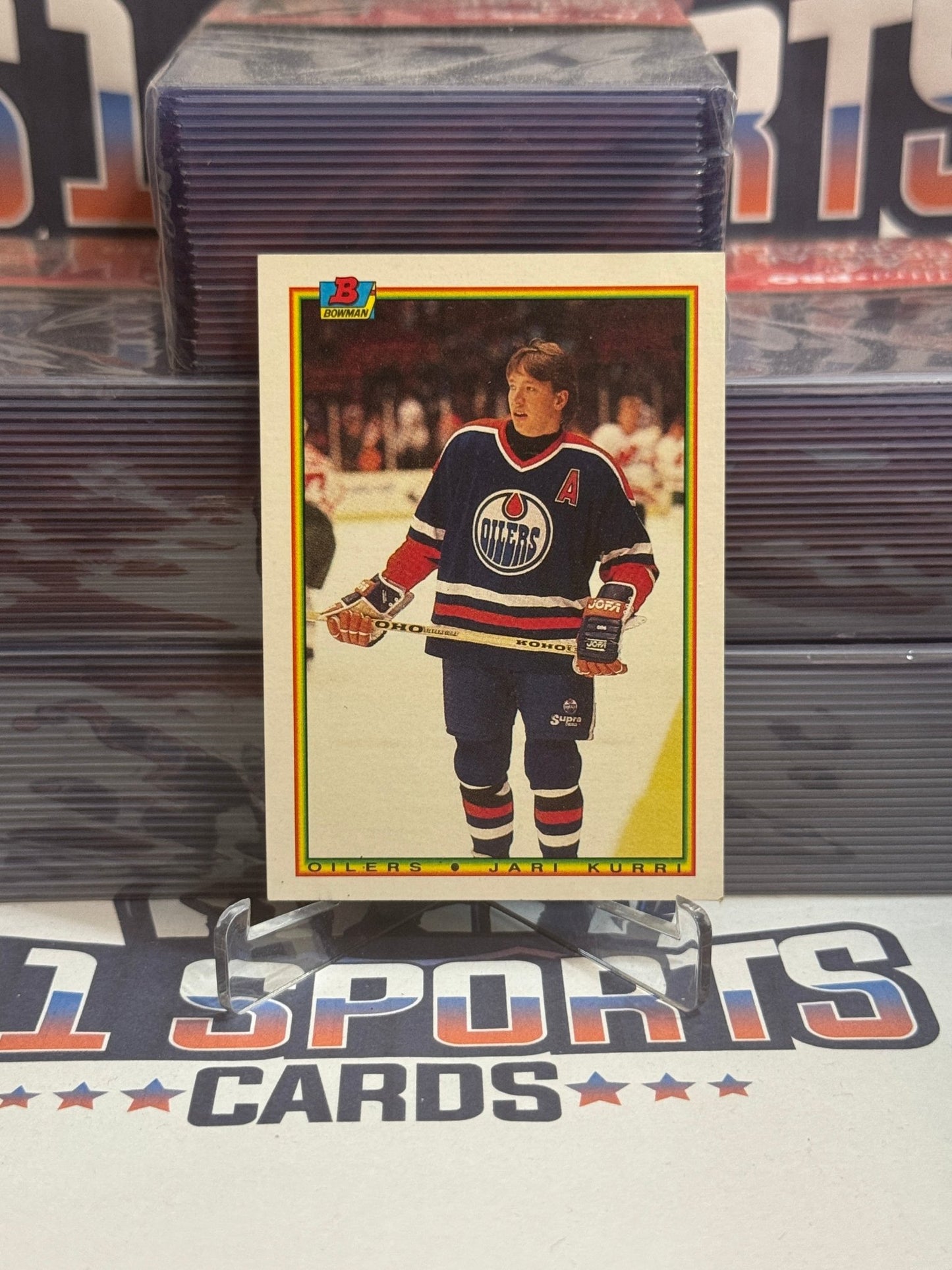 1990 Bowman Jari Kurri #191