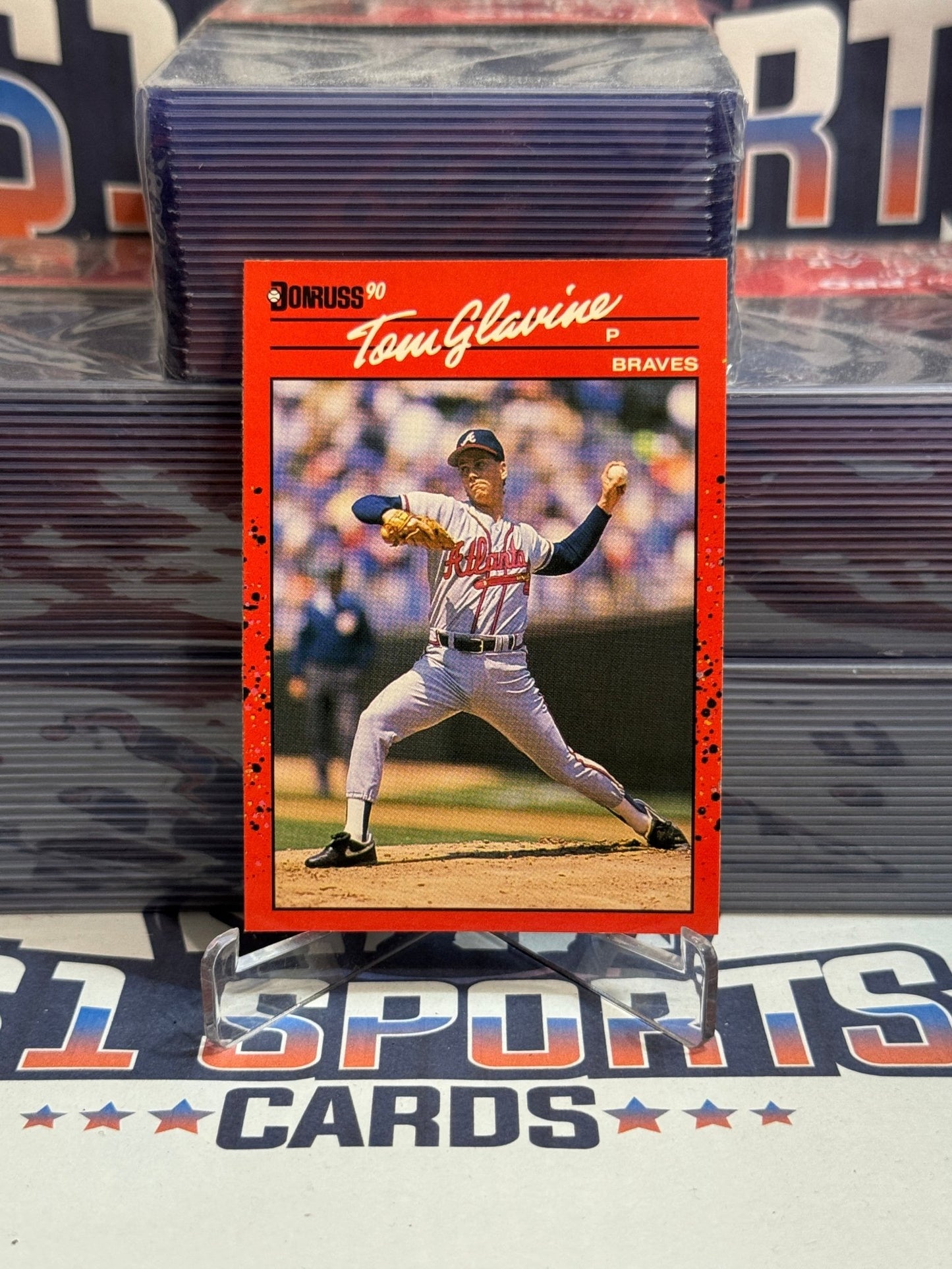 1990 Donruss (2nd Year) Tom Glavine #145