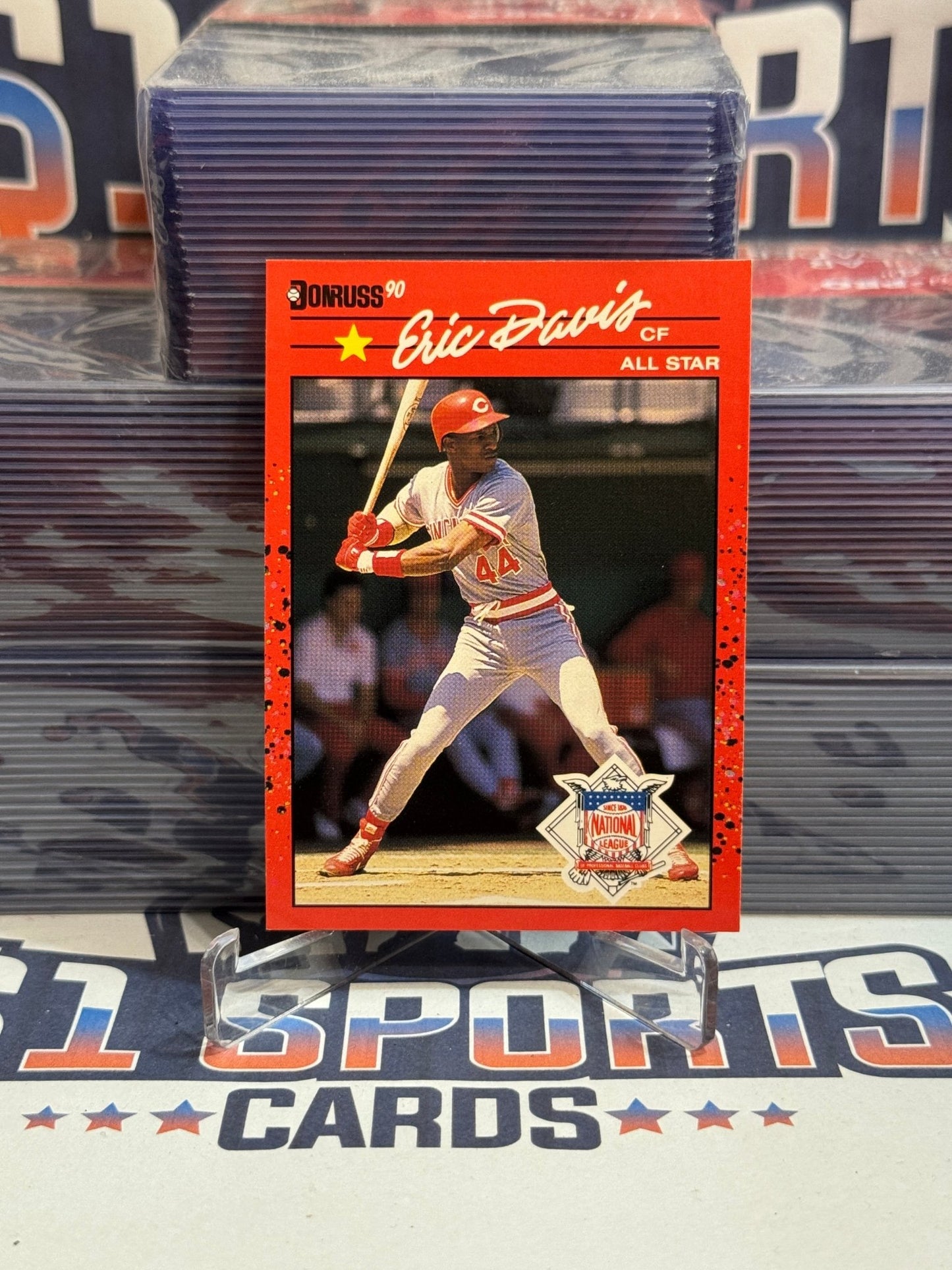 1990 Donruss (All - Star) Eric Davis #696