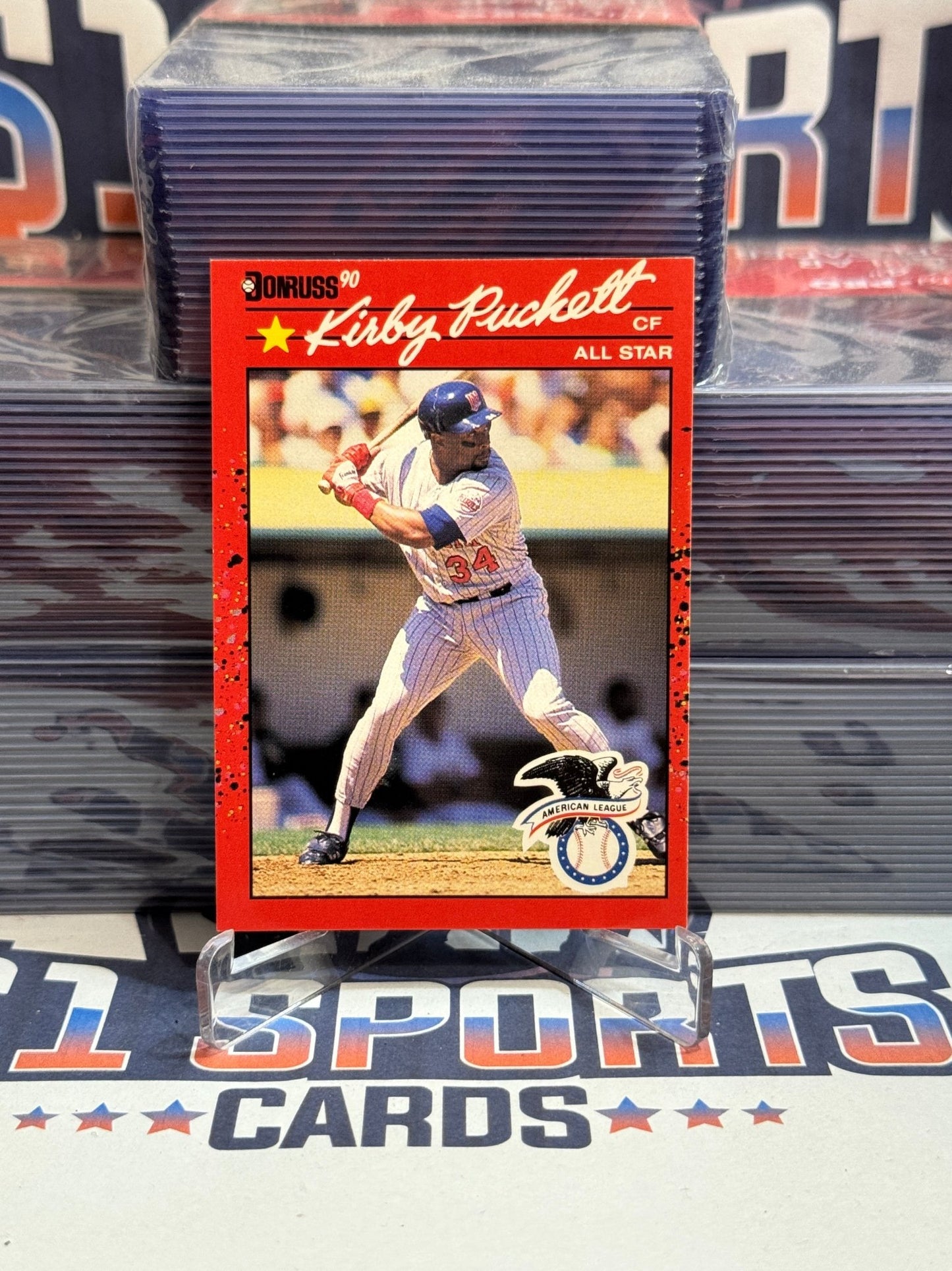 1990 Donruss (All - Star) Kirby Puckett #683