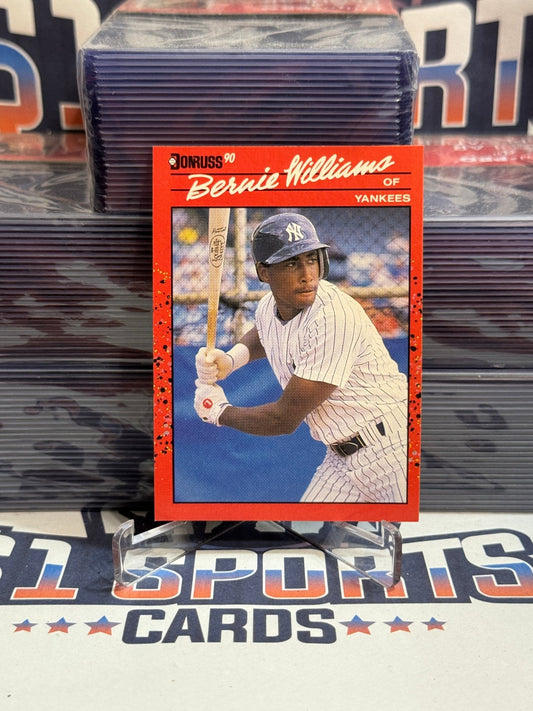 1990 Donruss Bernie Williams Rookie #689