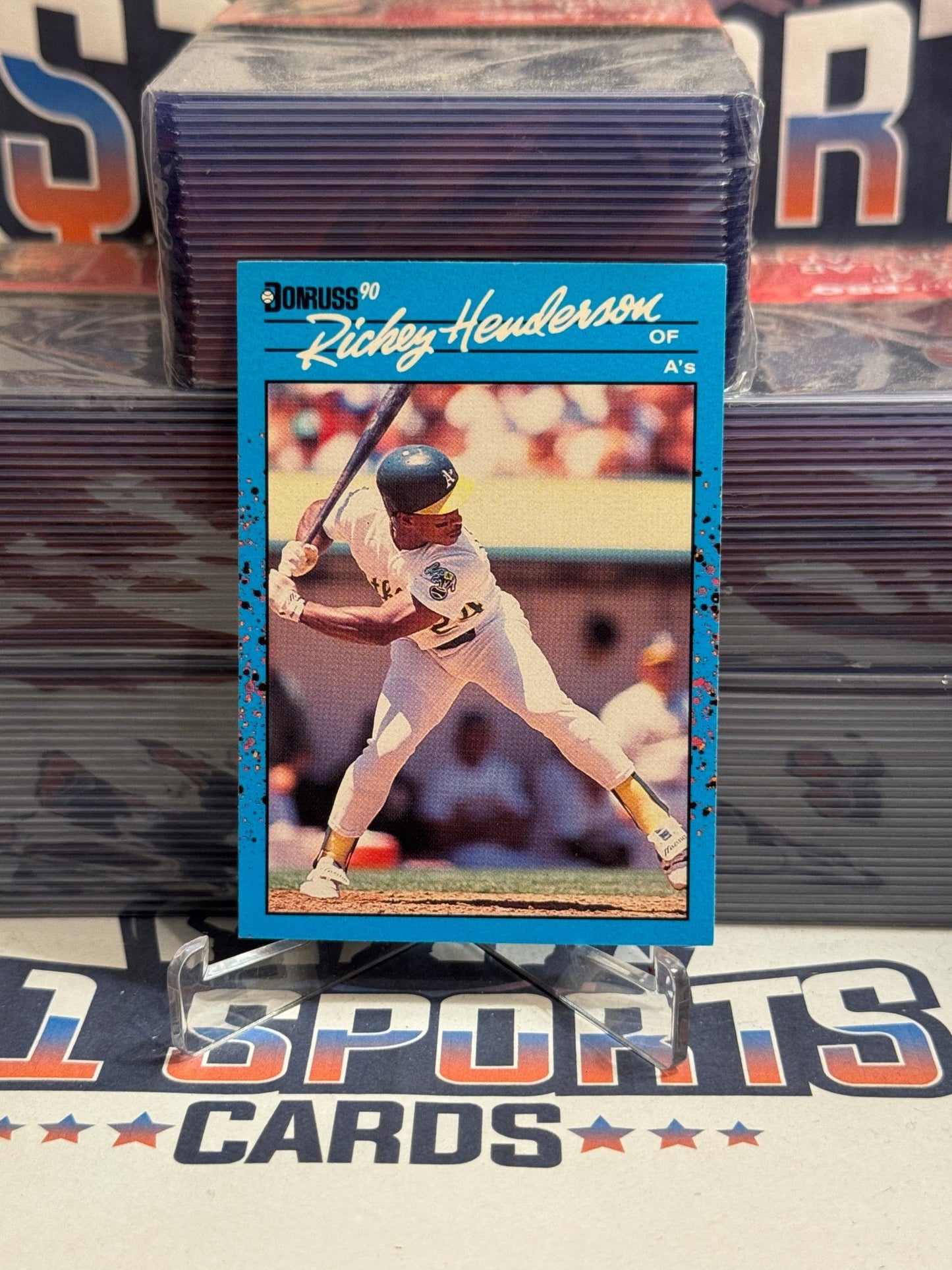 1990 Donruss (Best AL) Rickey Henderson #124