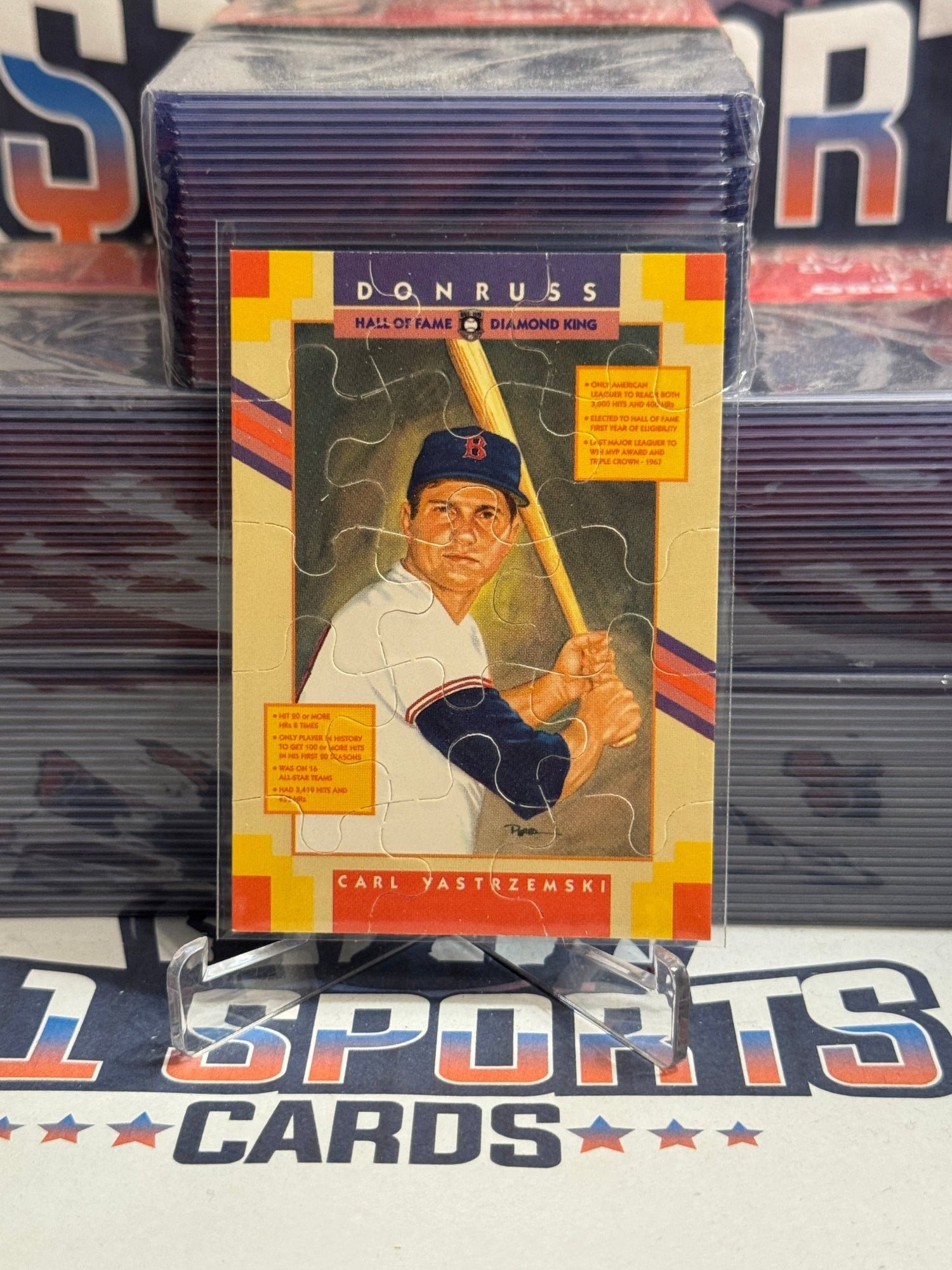 1990 Donruss (Complete Mini Puzzle) Carl Yastrzemski #NNO