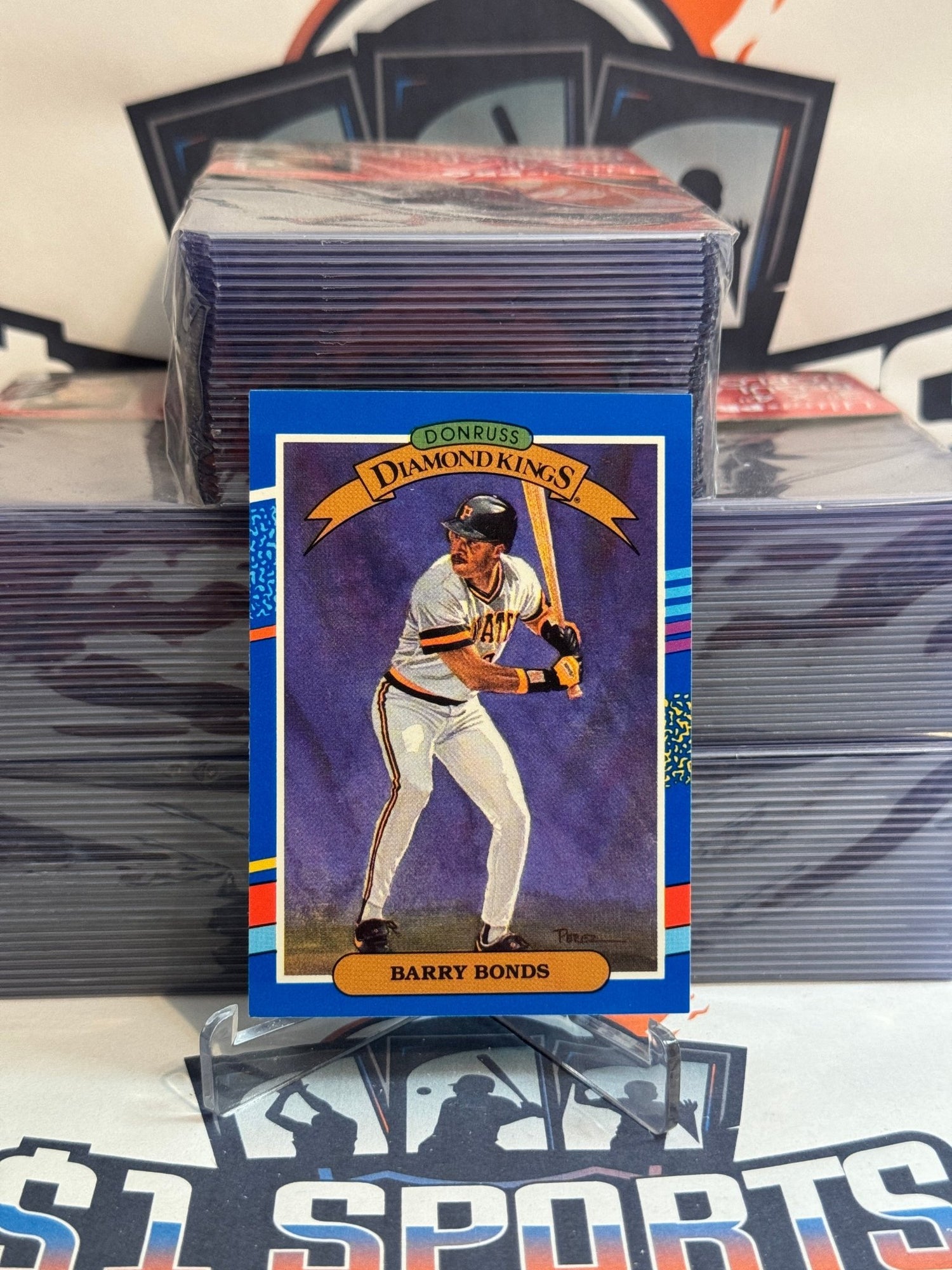 1990 Donruss (Diamond Kings) Barry Bonds #4