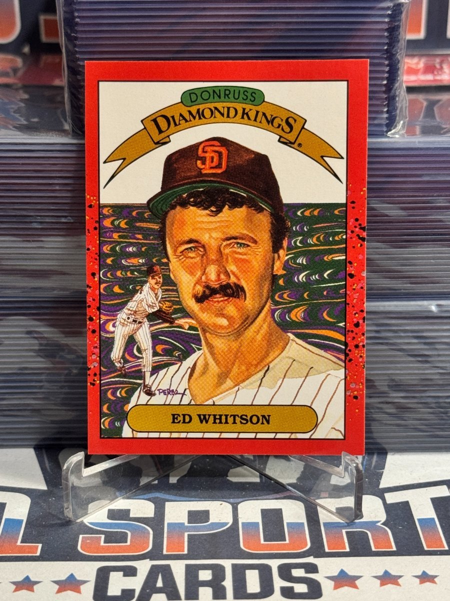 1990 Donruss (Diamond Kings) Ed Whitson 26