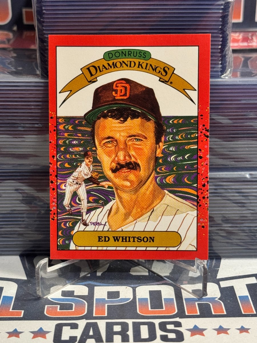 1990 Donruss (Diamond Kings) Ed Whitson #26