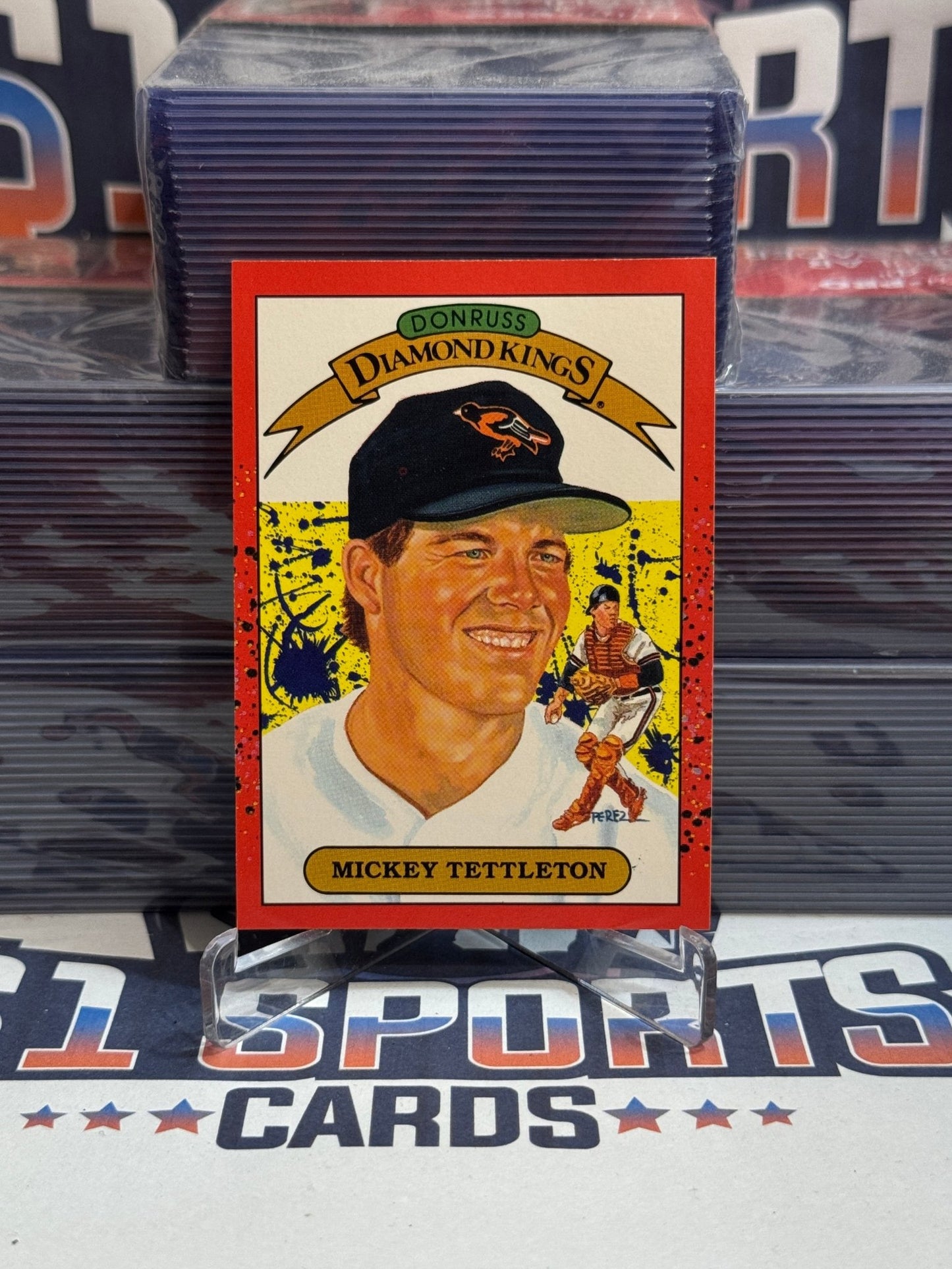 1990 Donruss (Diamond Kings) Micky Tettleton #5