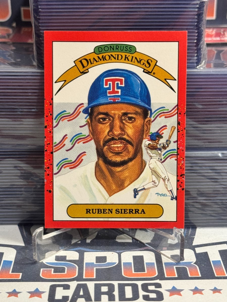 1990 Donruss (Diamond Kings) Ruben Sierra 3