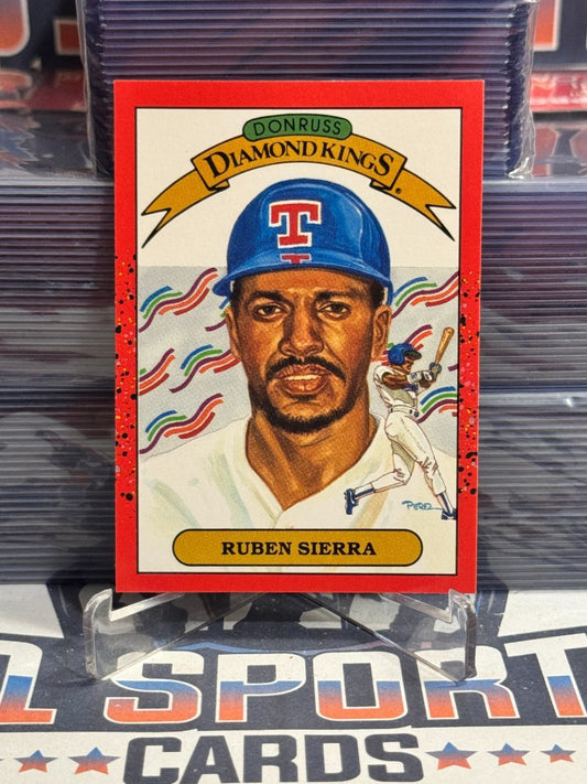 1990 Donruss (Diamond Kings) Ruben Sierra 3