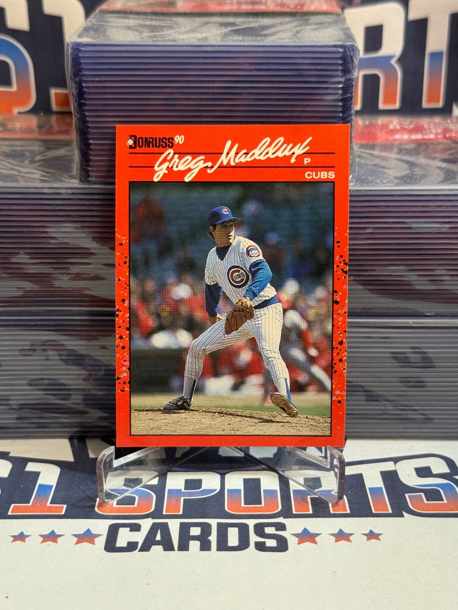 1990 Donruss Greg Maddux #158