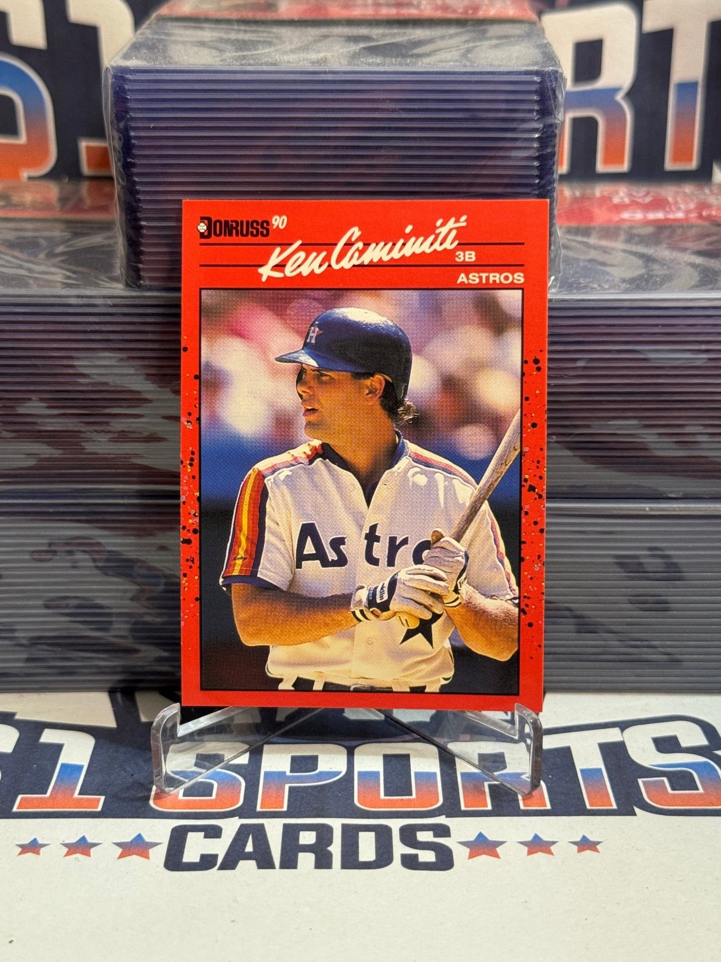 1990 Donruss Ken Caminiti #424