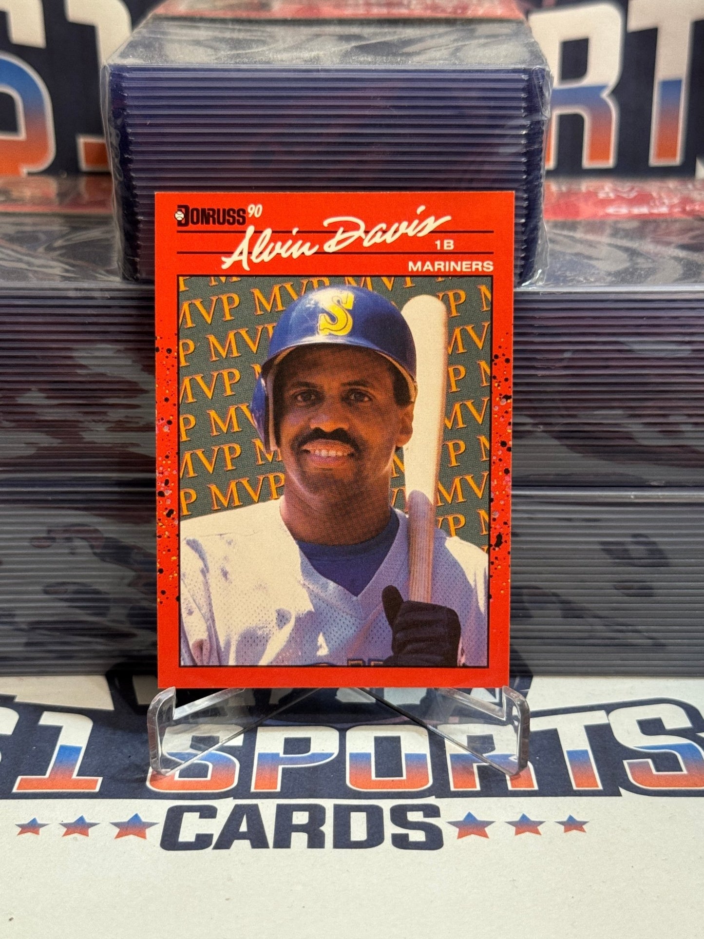 1990 Donruss (MVP) Alvin Davis #BC - 9