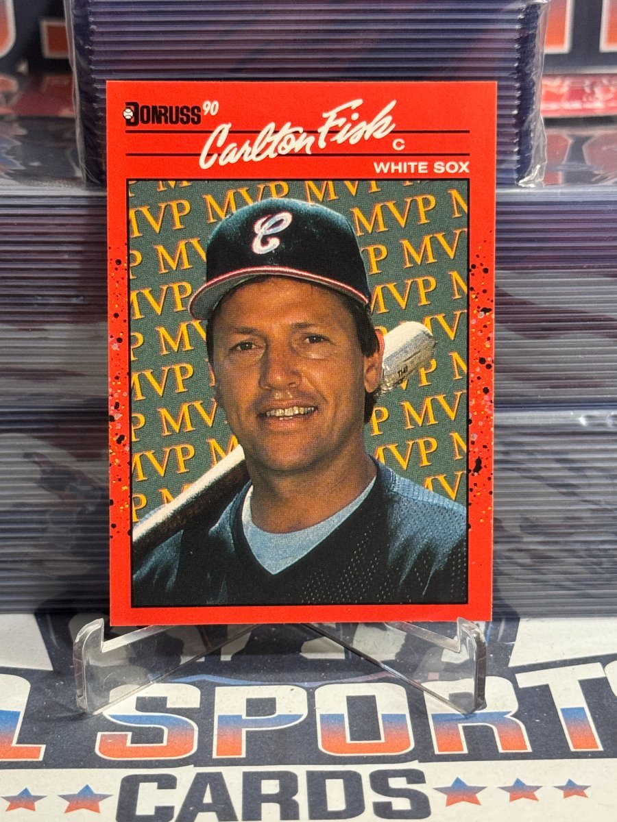 1990 Donruss (MVP) Carlton Fisk BC-19