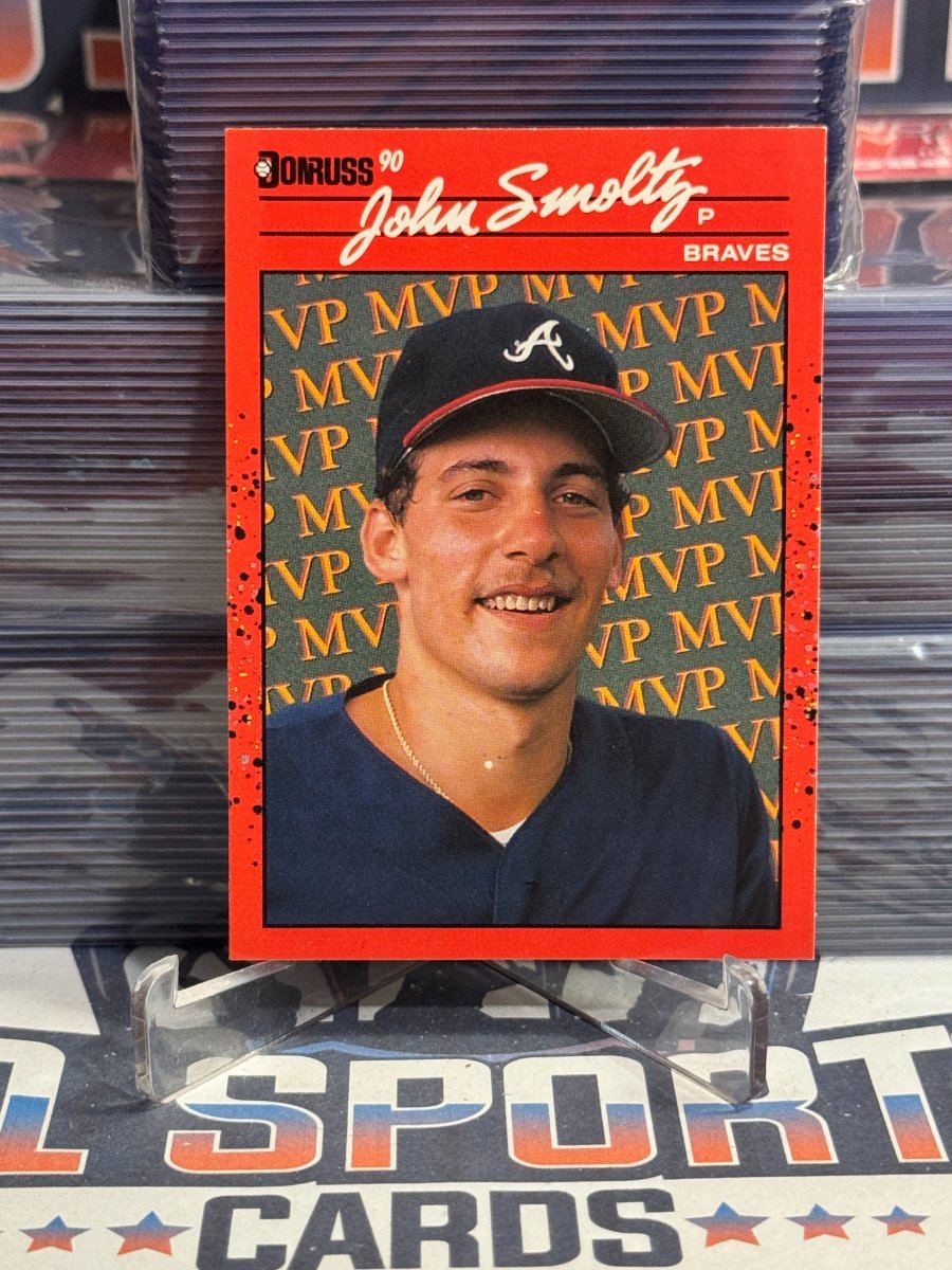 1990 Donruss (MVP, Correct Photo) John Smoltz BC-12