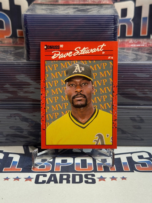 1990 Donruss (MVP) Dave Stewart #BC - 3